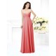 Gorgeous Sweetheart Sleeveless Long Chiffon Bridesmaid Dresses