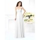 Gorgeous Sweetheart Sleeveless Long Chiffon Bridesmaid Dresses