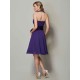 Charming Halter Sleeveless Short Chiffon Bridesmaid Dresses