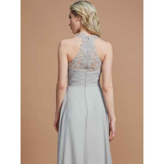 Gorgeous Sweetheart Sleeveless Ruched Chiffon Bridesmaid Dresses