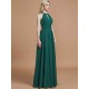 Amazing Chiffon Scoop Sleeveless Bridesmaid Dresses