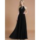 Amazing Chiffon Scoop Sleeveless Bridesmaid Dresses