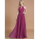 Amazing Chiffon Scoop Sleeveless Bridesmaid Dresses