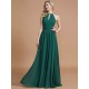Amazing Chiffon Scoop Sleeveless Bridesmaid Dresses