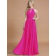 Amazing Chiffon Scoop Sleeveless Bridesmaid Dresses
