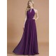 Amazing Chiffon Scoop Sleeveless Bridesmaid Dresses