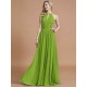 Amazing Chiffon Scoop Sleeveless Bridesmaid Dresses