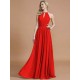 Amazing Chiffon Scoop Sleeveless Bridesmaid Dresses