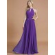 Amazing Chiffon Scoop Sleeveless Bridesmaid Dresses