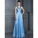 Charming Straps Sleeveless Long Bridesmaid Dresses