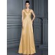Charming Straps Sleeveless Long Bridesmaid Dresses