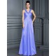 Charming Straps Sleeveless Long Bridesmaid Dresses