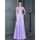 Charming Straps Sleeveless Long Bridesmaid Dresses