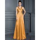 Charming Straps Sleeveless Long Bridesmaid Dresses
