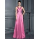 Charming Straps Sleeveless Long Bridesmaid Dresses