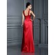 Charming Straps Sleeveless Long Bridesmaid Dresses
