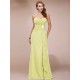 Gorgeous Sweetheart Sleeveless Long Beading Ruffles Chiffon Bridesmaid Dresses