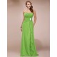 Gorgeous Sweetheart Sleeveless Long Beading Ruffles Chiffon Bridesmaid Dresses