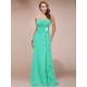 Gorgeous Sweetheart Sleeveless Long Beading Ruffles Chiffon Bridesmaid Dresses