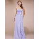 Gorgeous Sweetheart Sleeveless Long Beading Ruffles Chiffon Bridesmaid Dresses