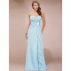 Gorgeous Sweetheart Sleeveless Long Beading Ruffles Chiffon Bridesmaid Dresses