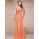 Gorgeous Sweetheart Sleeveless Long Beading Ruffles Chiffon Bridesmaid Dresses