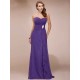 Gorgeous Sweetheart Sleeveless Long Beading Ruffles Chiffon Bridesmaid Dresses