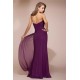 Gorgeous Sweetheart Sleeveless Long Beading Ruffles Chiffon Bridesmaid Dresses