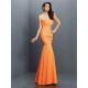 Mermaid Gorgeous Sweetheart Pleats Sleeveless Long Chiffon Bridesmaid Dresses