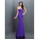 Mermaid Gorgeous Sweetheart Pleats Sleeveless Long Chiffon Bridesmaid Dresses