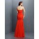 Mermaid Gorgeous Sweetheart Pleats Sleeveless Long Chiffon Bridesmaid Dresses