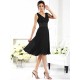 V-Neck Elegant Sleeveless Short Chiffon Bridesmaid Dresses