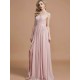 Charming Spaghetti Straps Sleeveless Ruched Chiffon Bridesmaid Dresses