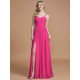 Charming Spaghetti Straps Sleeveless Ruched Chiffon Bridesmaid Dresses