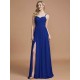 Charming Spaghetti Straps Sleeveless Ruched Chiffon Bridesmaid Dresses