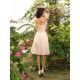 Charming One Shoulder Ruched Sleeveless Short Chiffon Bridesmaid Dresses