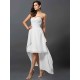 Gorgeous Sweetheart Pleats Sleeveless High Low Chiffon Bridesmaid Dresses