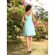Charming Straps Ruched Sleeveless Short Chiffon Bridesmaid Dresses