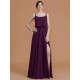Charming Spaghetti Straps Sleeveless Ruffles Chiffon Bridesmaid Dresses