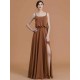 Charming Spaghetti Straps Sleeveless Ruffles Chiffon Bridesmaid Dresses