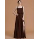 Charming Spaghetti Straps Sleeveless Ruffles Chiffon Bridesmaid Dresses