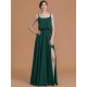 Charming Spaghetti Straps Sleeveless Ruffles Chiffon Bridesmaid Dresses