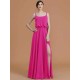 Charming Spaghetti Straps Sleeveless Ruffles Chiffon Bridesmaid Dresses