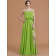 Charming Spaghetti Straps Sleeveless Ruffles Chiffon Bridesmaid Dresses