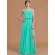 Charming Spaghetti Straps Sleeveless Ruffles Chiffon Bridesmaid Dresses