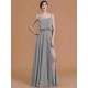 Charming Spaghetti Straps Sleeveless Ruffles Chiffon Bridesmaid Dresses