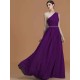 Classy Sleeveless One Shoulders Beading Chiffon Bridesmaid Dresses