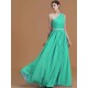 Classy Sleeveless One Shoulders Beading Chiffon Bridesmaid Dresses