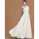 Classy Sleeveless One Shoulders Beading Chiffon Bridesmaid Dresses