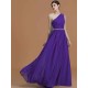 Classy Sleeveless One Shoulders Beading Chiffon Bridesmaid Dresses